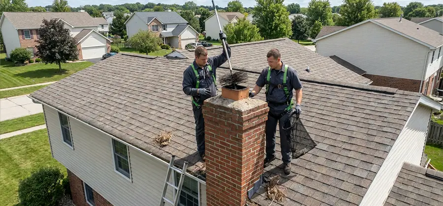 Bird Removal From Chimney in Newberg