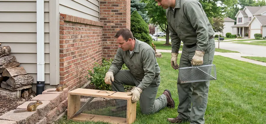 Remove Chipmunks From Yard in Newberg