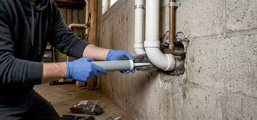 Mouse Proofing Pipes in Newberg