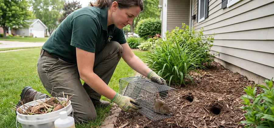 Organic Vole Control in Newberg